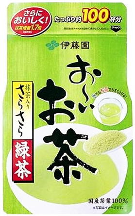 伊藤園　お〜いお茶　抹茶入りさらさら緑茶　80g×6袋入〔粉末茶　おーいお茶　 〕