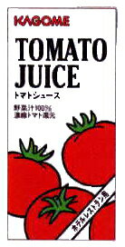 カゴメ　トマトジュース　1リットル紙パック　6本入（ホテルレストラン用）〔　 〕