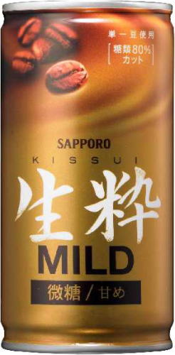 サッポロ　生粋　MILD　微糖　190g缶　30本入〔きっすい　 〕