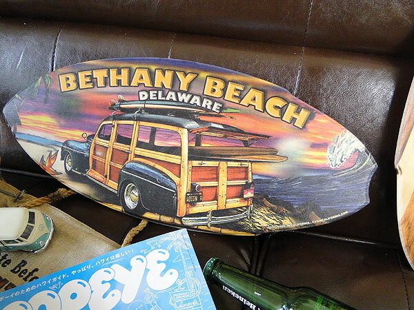 ミニサーフボード(ウッディワゴン・ベサニービーチ) ■ こだわり派が夢中になる! 人気のアメリカ雑貨屋 アメリカ 雑貨 おしゃれ インテリア 小物 オブジェ 置物 おもしろ かわいい ハワイ雑貨 ハワイアン雑貨 プレゼント バリ雑貨 アジアン雑貨 かっこいい男の部屋