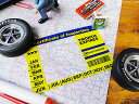 車検シールをアメリカっぽく変身させられるステッカー(ブルー×...