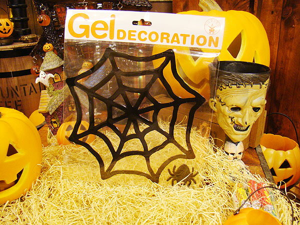 GELデコレーション　ビッグスパイダー　★ハロウィングッズ★ハロウィーン★アメリカ雑貨★アメリカン雑貨★ハロウィンかぼちゃオバケ