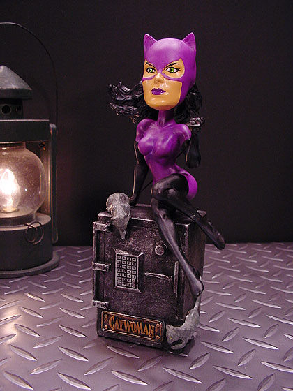 悪役ながらもバットマンが恋に落ちてしまったこの魅力!キャットウーマンのボビングヘッド ★アメリカ雑貨★アメリカン雑貨