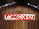 Xg[gŔ@BEWARE OF CAT@-lRɒ-