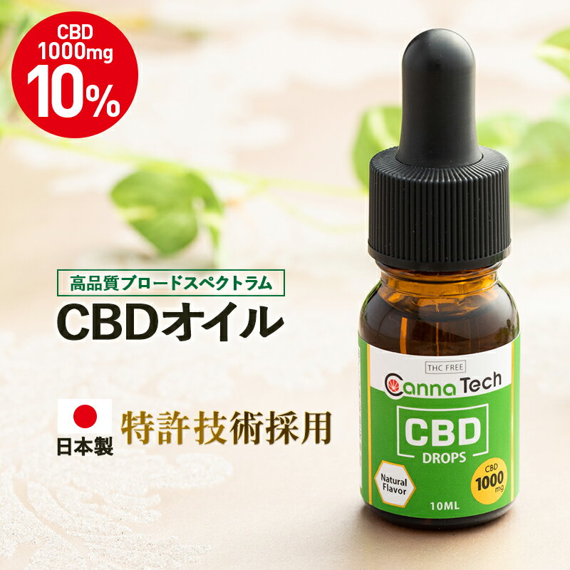 CBD IC 10% CannaTech Zx CBD 1000mg e10ml Y  @ u[hXyNg hbv `L ey Ag[W wv JirWI[ JirmCh