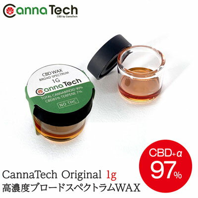 CBD bNX 1g CannaTech CBD Zx 85% ey17ވȏ Zx L97ȏ cbd vape CBD IC z dq^oR STHCt[ @ u[hXyNg e1g cbd wax wv JirWI[ JirmCh