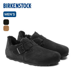 <strong>ビルケンシュトック</strong> <strong>ロンドン</strong>シアリング スウェードレザー[レギュラー] BIRKENSTOCK メンズ 靴 スニーカー もこもこ ボア キャンプ アウトドア