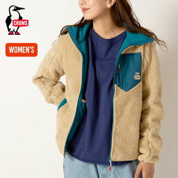 【特典あり】<strong>チャムス</strong> ボンディングフリースジップパーカ【ウィメンズ】 CHUMS BONDING FLEECE ZIP PARKA レディース CH14-1387 トップス ジャケット フリース キャンプ アウトドア 【正規品】