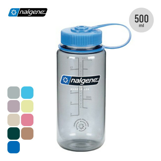 ナルゲン 広口0.5L トライタンリニュー nalgene Tritan Renew 0.5L ボトル 水筒 クリア 透明 プラスチック <strong>500ml</strong> 漏れない 軽量 耐熱 凍結可 洗いやすい 広口 フードコンテナ キャニスター <strong>ウォーターボトル</strong> ギフト おしゃれ 登山 ジム キャンプ アウトドア 【正規品】