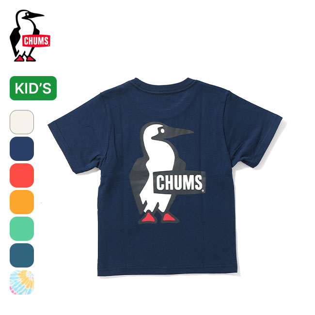 <strong>チャムス</strong> ブービーロゴ<strong>Tシャツ</strong>【キッズ】 CHUMS Kid's Booby Logo T-Shirt キッズ CH21-1282 トップス カットソー プルオーバー <strong>Tシャツ</strong> 半袖 アウトドア キャンプ フェス 子供服 【正規品】