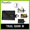 パーゴワークス PaaGo WORKS トレイルバンク M 【送料無料】 財布 小銭入れ 軽量 ウォレット 三つ折り コインケース