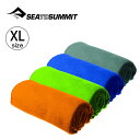 シートゥサミット ドライライトタオル XL SEA TO SUMMIT Drylite Towel ST82725 タオル 速乾性 マイクロファイバー 吸水速乾性 軽量 旅行 バスタオル ビーチタオル コンパクト キャンプ アウトドア フェス【正規品】