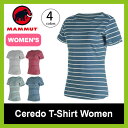 【40%OFF】マムート MAMMUT セレドTシャツ ウィメンズ 【送料無料】 Tシャツ 半袖 カットソー ボーダー 速乾 オーガニックコットン スポーツ キャンプ レジャー クール 女性 レディース 【17ss】