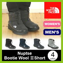 【15%OFF】ノースフェイス ヌプシブーティー ウール3ショート THE NORTH FACE Nuptse Bootie Wool Short ユニセック【送料無料】 ブーツ 防水 撥水 保温性 プリマロフト
