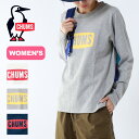 チャムス ボートロゴ L/S Tシャツ【ウィメンズ】 CHU...