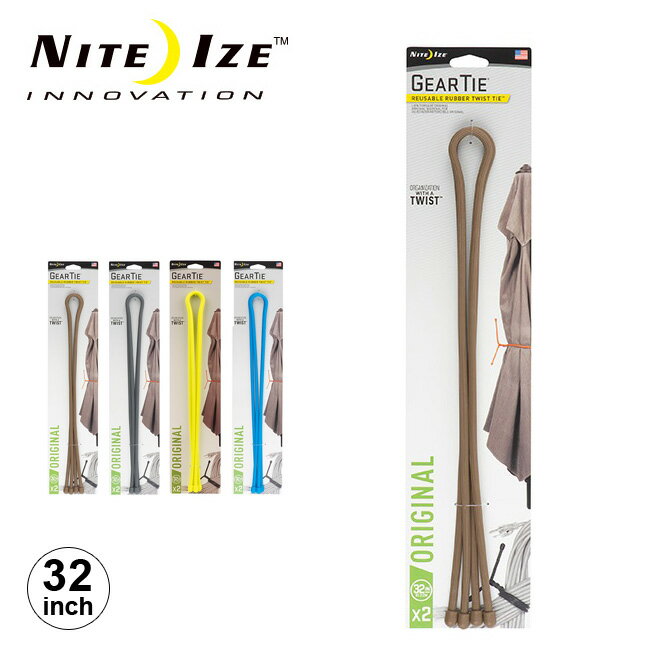 iCgACY MA[^C IWi 32C` 2P NITEIZE GEAR TIE ORIGINAL 32inch  oh [ AEghA  Ki 