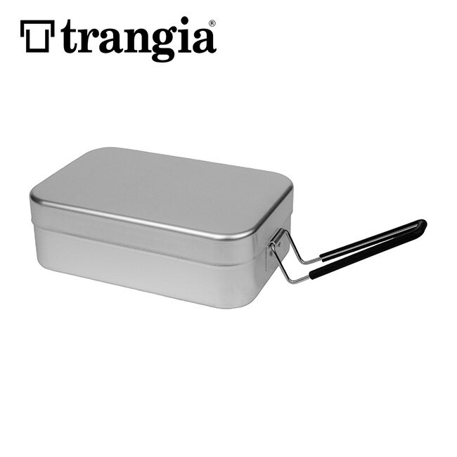 トランギア ラージメスティン trangia Large Mess tin 約3.5合 TR-209 調理器具 クッカー アルミ製 飯盒 <strong>飯ごう</strong> 小物入れキャンプ アウトドア 【正規品】