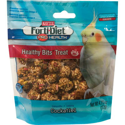 ケイティー　FDPH　ヘルシービッツオカメインコ (4.75oz/135g)【あす楽対応_東北】【あす楽対応_関東】【あす楽対応_甲信越】【あす楽対応_北陸】【あす楽対応_東海】【あす楽対応_関西】鳥さんの大好きなシードとフルーツを蜜で固めたおこし状のおやつ！【Kaytee】【副食】【ご褒美】【オカメインコ】【小鳥】【餌】【エサ】【cap!】