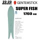 ★22-23モデル★GENTEMSTICK（ゲンテンスティック）SUPER FISH スーパーフィッシュ サイズ：176【エッジカバー・チューンナップ・ショートビス・オリジナルグッズ ...