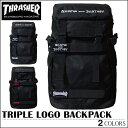 リュック THRASHER スラッシャー 送料無料 通学 通勤 大学 高校 中学 大容量 丈夫 バッグ バックパック リュック THRASHER スラッシャー リュックサック おしゃれ かわいい 大人 ストリート スケボー 黒 ブラック MAG FLAME マグ フレーム メンズ レディース 男女 女子