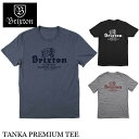 【ゆうパケット対応】 BRIXTON ブリクストン Tシャツ TANKA PREMIUM ブラック クリーム ヘザーグレー デニム トップス スケート メンズ レディース ロンハーマン ロンハーマン クリスマスプレゼント