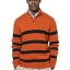 Ralph Lauren Chaps ラルフローレン チャプスメンズ クラシックフィットモッネックセーターオレンジボーダー
