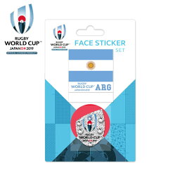 <strong>ラグビーワールドカップ2019</strong>™日本大会 フェイスステッカー アルゼンチン イベントマーク