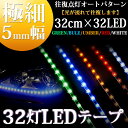 光が流れる往復点灯【極細5mm幅】SMD-LED3