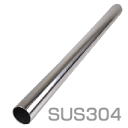 ステンレスパイプ ストレート 1m (SUS304) φ60.5 t=1.5mm L=1,000mm