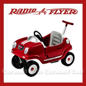 【送料無料】【RADIO FLYER ラジオフライヤー】ステア＆ストロールクーペ 【#74】Steer & Stroll Coupe【smtb-k】【kb】【セールSALE】【レビューを書いて送料無料】クラシックタイプの愛らしい乗用車。