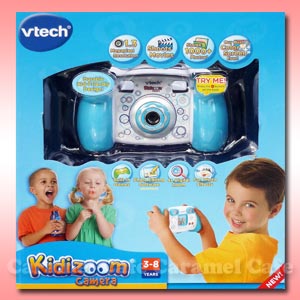 【レビューを書いて送料無料】在庫有り【Vtech】Kidizoom　トイカメラ子供用デジタルカメラ　キッズカメラ【ブルー】