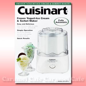 送料無料★【Cuisinartクイジナート】アイスクリームメーカーICE-20PCJ　日本語説明書・レシピ付き【smtb-k】【kb】【セールSALE】フローズンヨーグルトアイスクリーム＆ソルベメーカー