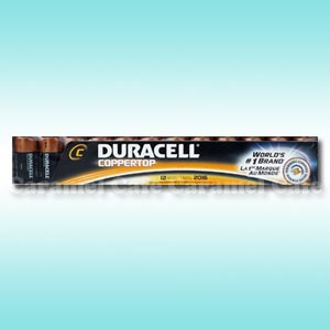 【DURACELLデュラセル】アルカリ　単二　乾電池　12本パック