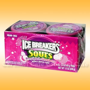 【ICE BREAKERS アイスブレーカーズ】ベリースプラッシュ＆ストロベリー　42g×8個【輸入食材 輸入食品】