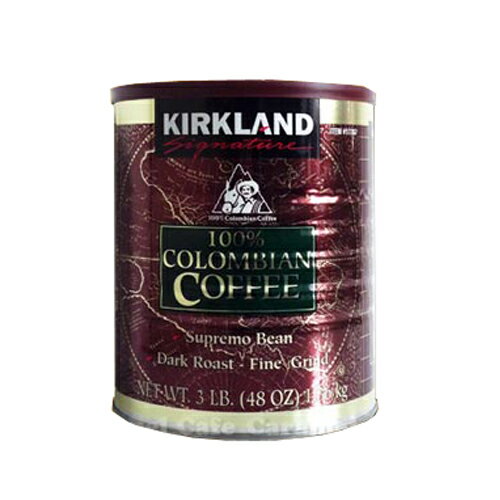 【KIRKLAND カークランド】 100％コロンビアコーヒー 1.36kgレギュラーコーヒー（粉）　細挽き【輸入食材 輸入食品】【セールSALE】