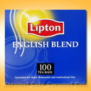 【Liptonリプトン】イングリッシュブレンド ティーバッグ100袋紅茶【輸入食材 輸入食品】