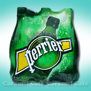 【Perrierペリエ】500ml×6本スパークリング　ナチュラル　ミネラルウォーター天然炭酸入り　ペットボトル【輸入食材 輸入食品】