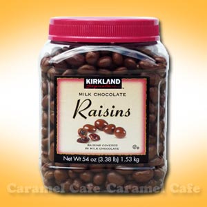 【KIRKLANDカークランド】チョコレートレーズン　1.53kgChocolate Raisins【輸入食材 輸入食品】【セールSALE】干しブドウをミルクチョコレートでコーティング★