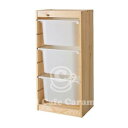 夏休みセール【IKEAイケア】トロファスト 子供用家具TROFAST収納コンビネーション パイン材 BOXホワイト(39873001)T-WM3【RCP】05P04Jul15