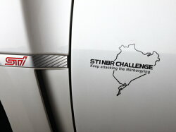 STIステッカーLABELNBRCHALLENGEB(ホワイト)