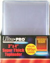 ウルトラプロ(UltraPro)トップローダー 120PT 3mm厚 10枚入りパック (#82301)