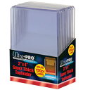 ウルトラプロ(UltraPro)トップローダー 130PT 4mm厚 10枚入りパック 3x4 (#82327)