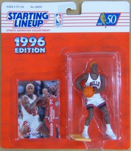 NBA ケナー・フィギュア 1996デニス・ロドマン / Dennis Rodman シカゴ・ブルズ/オレンジヘアー