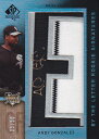 アンディ・ゴンザレス Andy Gonzalez 2007 SP Authentic By the Letter Rookie Signatures 50枚限定!