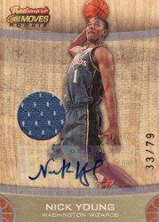 NBA 07/08 Topps Trademark Moves Rookie Relic Ink 79枚限定！(33/79) Nick Young (ニック ヤング)