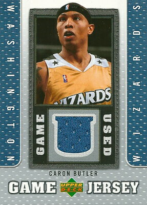 カロン バトラー NBAカード 2007/08 Upper Deck Game Jersey / Caron Butler