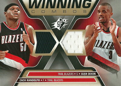 ザック ランドルフ / フアン ディクソン NBAカード 2006/07 SPx Winning Combos / Zach Randolph / Juan Dixon