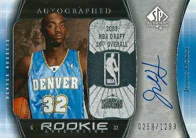 ジュリアス ホッジ NBAカード 2005/06 SP Authentic Rookie Autograph / Julius Hodge