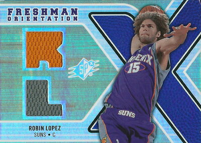 ロビン ロペス NBAカード 2008/09 SPx Freshman Orientation / Robin Lopez