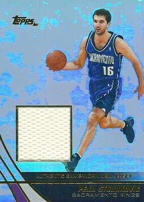 ペジャ・ストヤコビッチ Peja Stojakovic 03/04 Topps Jersey Edition Jerseys